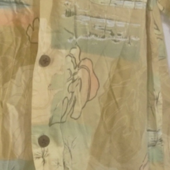 PLANKS ⭐️ Hawaiian Print Shirt - Picture 2 of 7